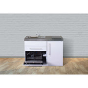 Stengel - Mini-Küche Miniküche Premiumline MPGS120GSGKFreBli weiß