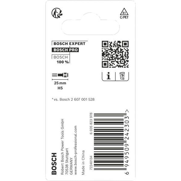Bosch - Bit-Set PRO Hex Impact Bit, 2608522556VE(2) H5, 25 mm, 2-tlg