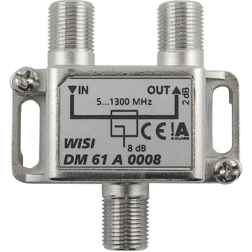 Wisi - Abzweiger und Verteiler Abzweiger 1f. DM 61 A 0008 5-1300MHz,8dB Cl.A − 1 Stück by Wisi
