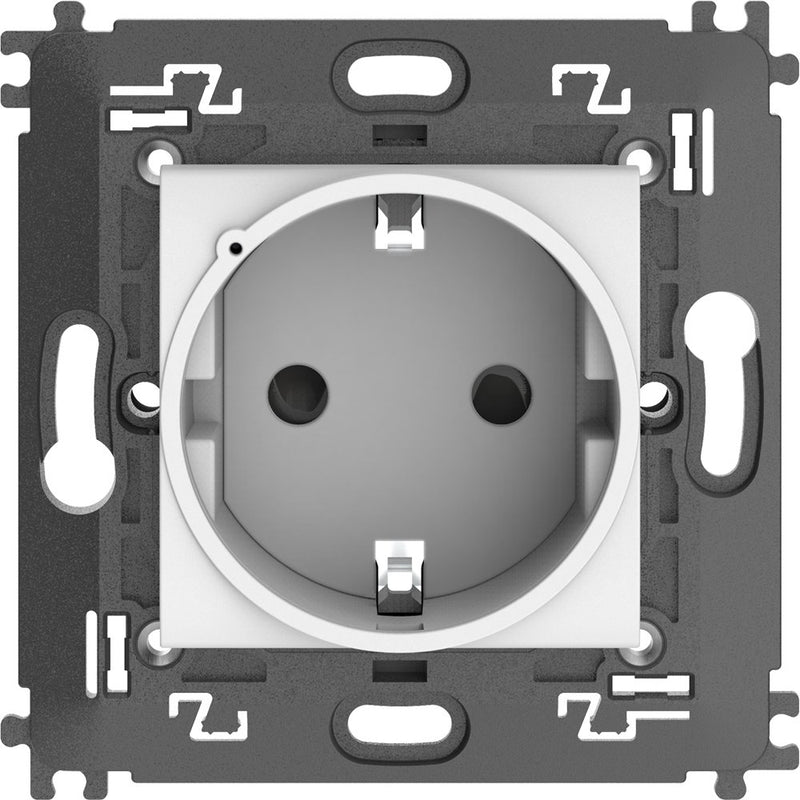 Legrand (BT) - Steckdose Schutzkontakt-Steckdose Bticino N4141AC Weiß