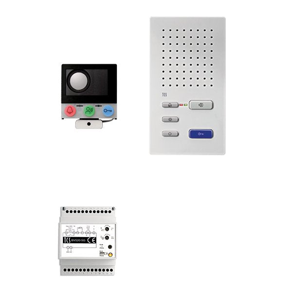 TCS Tür Control - Türsprech-Set audio:pack ASI12000ISW3130 PAIF010/003 1WE Einbau