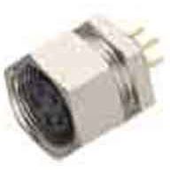 Binder - Rundsteckverbinder, Einbau (PCB) Flanschdose 09 0098 20 05 5-pol. − 1 Stück by Binder
