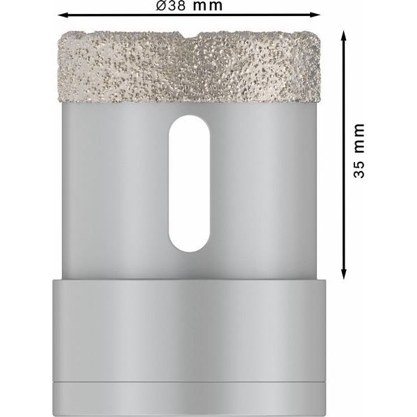 Bosch - Bohrer PRO Ceramic dry 2608599036 Trockenbohrkrone 38