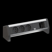 Bachmann - Mehrfachsteckdose Steckdosenleiste 9.020.234 DESK 3xUTE 1xCM