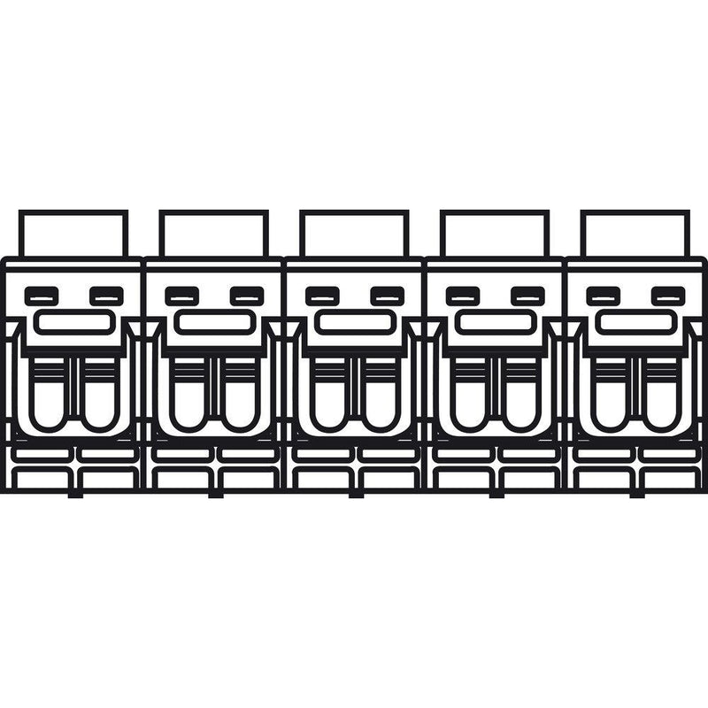 Hensel - Abzweigklemme Klemmen-Set DK KS 25 6-35 5pol
