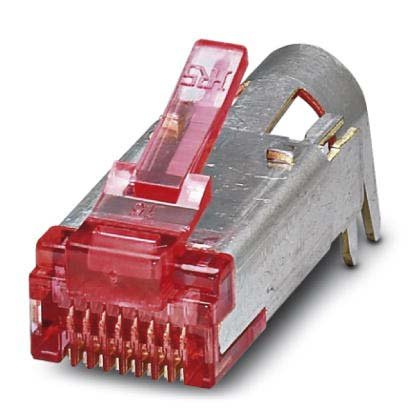 Phoenix Contact - Modularer Steckverbinder (Industriesteckverbinder) RJ45-Stifteinsatz VS-08-ST-H21P-RJ45 − 5 Stück