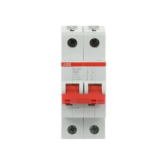 ABB Stotz S&J - Schalter für Reiheneinbau Lasttrennschalter SD202/32 2-polig, 32A