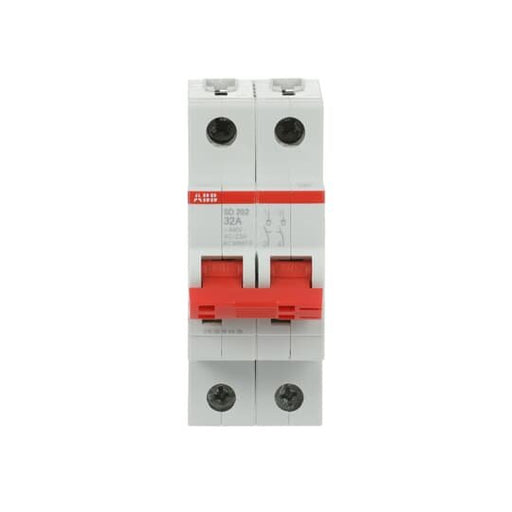 ABB Stotz S&J - Schalter für Reiheneinbau Lasttrennschalter SD202/32 2-polig, 32A