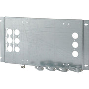 Eaton - Montageplatte für Verteilergehäuse Montageplatte NZM3 3polig XMN331006MP horizontal Stecktec