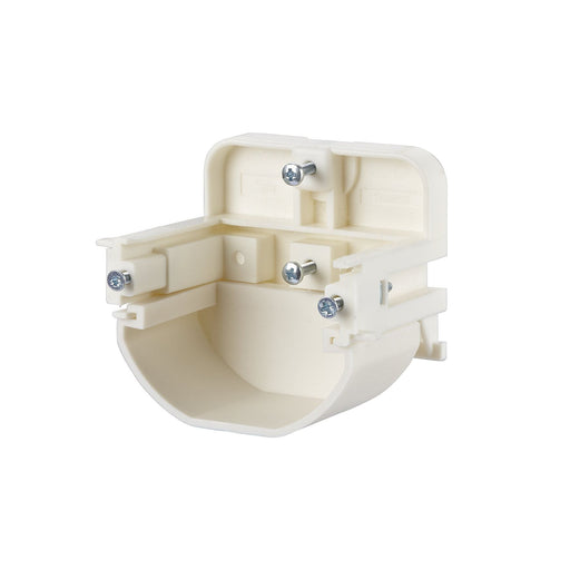 Metz Connect - Zubehör/Ersatzteile für modulares Anschlusssystem Halter m.Trennschale senkr 130889 5041-I f.T-Nut 50mm Tr-Sch − 10 Stück