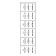 Weidmüller - Kabelmarkierungssystem SFC 0/30 MC SDR 1.5-2.5mm,5.8mm − 30 Stück