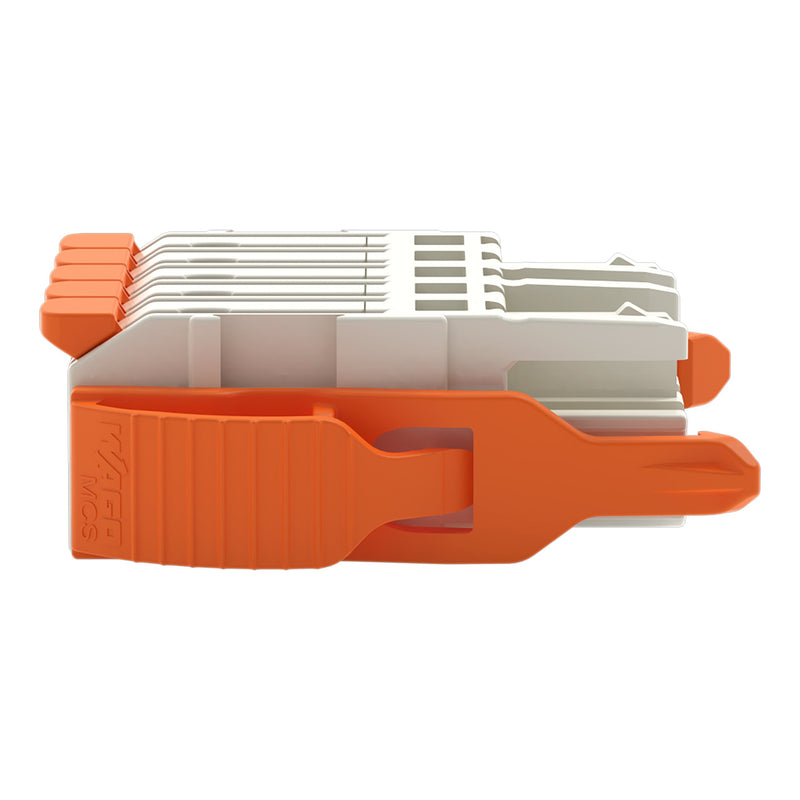 WAGO - Kabelsteckverbinder für Leiterplattensteckverbinder 1-LeiterFederleiste Hebel 2721-1105/037-000 Push-inCAGECLAMP,lgr − 50 Stück