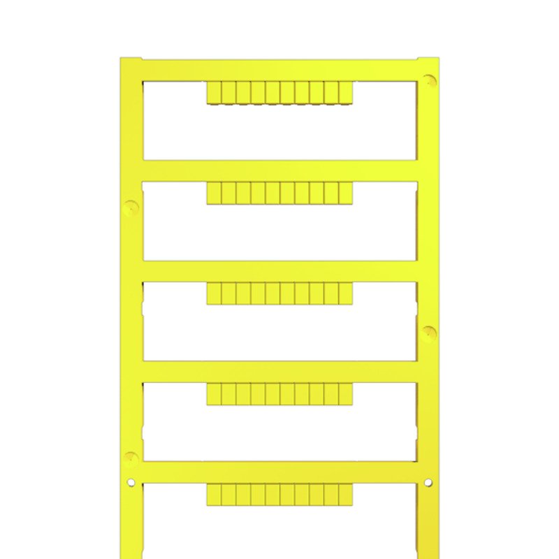 Weidmüller - Klemmenmarkierung DEK 5/3.5 MC NE GE 5x3,5mm, gelb − 500 Stück
