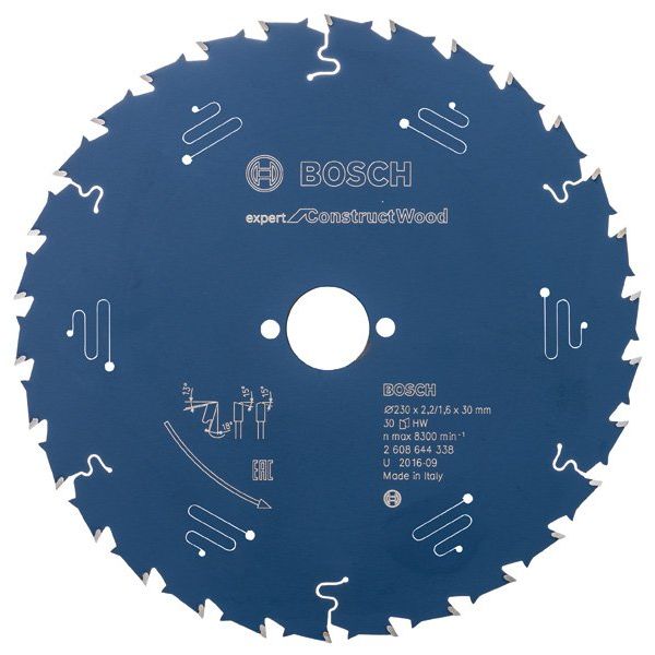 Bosch - Kreissägeblatt EX CW H 230x30-30 2608644338