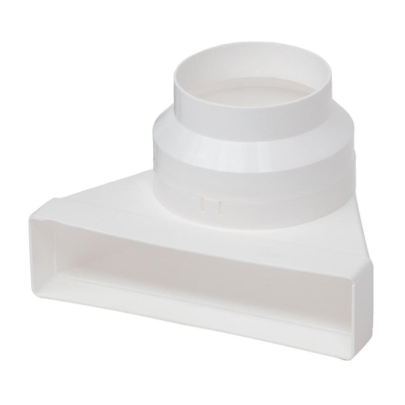 Helios Ventilatoren - Zubehör/Ersatzteile für Ventilatoren Flachkanal Umlenkstück FE 100 90Gr