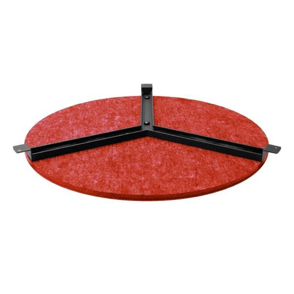 Brumberg Leuchten - Mechanisches Zubehör/Ersatzteile für Leuchten Akustik-Kit D 800mm 82010000RO rot