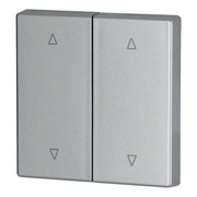 Eaton - Abdeckung/Bedienelement für Installationsschalterprogramme Wippe 2-fach CWIZ-02/23 silber, Jalo