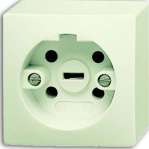 Busch-Jaeger - Perilex-Steckdose 2064 JW-500 16A ws AP