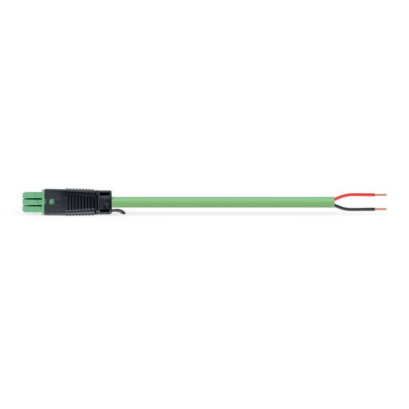 WAGO - Konfektionierte Leitung für steckbare Gebäudeinstallation konfekt. Anschlussleitung 894-8992/133-506 Eca,Buchse