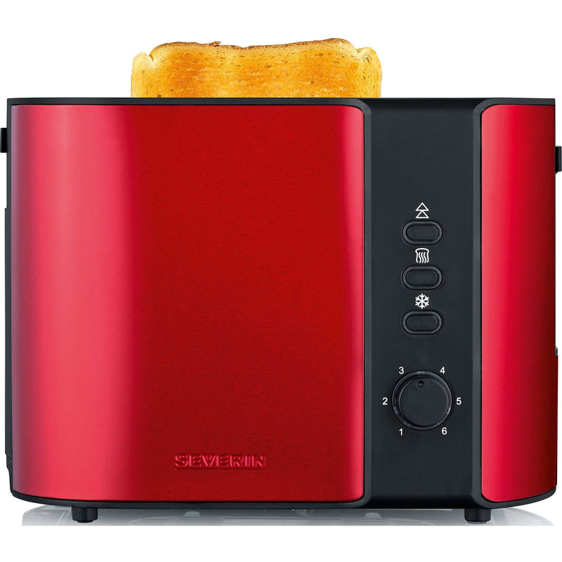 Severin - Toaster AT 2217 Fire Red/sw 2 Scheiben