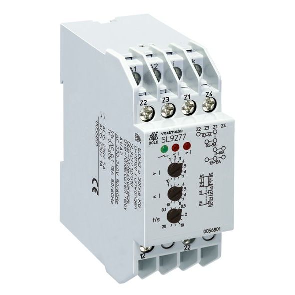 Dold&Söhne - Stromüberwachungsgerät Unter-/Überstromsrelais SL9277.12 0,1-15A AC/DC24V