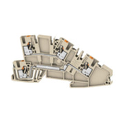 Weidmüller - Installations-Etagenklemme Klemme PUSH IN 2.5qmm AITB 2.5 L-L DL − 50 Stück