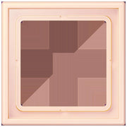 Jung - Abdeckrahmen Rahmen 1-fach LC 981 226 orange pale