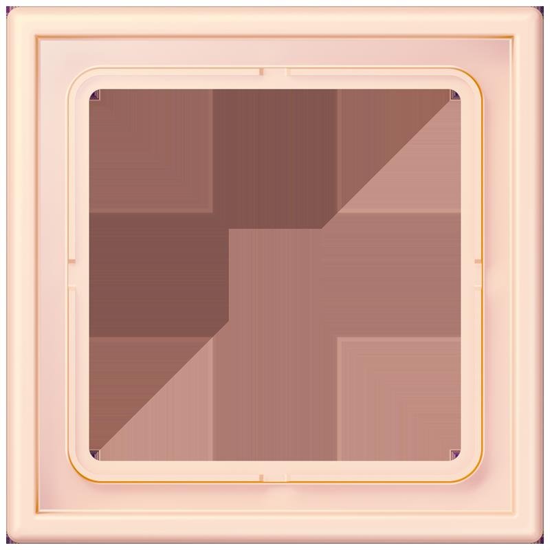 Jung - Abdeckrahmen Rahmen 1-fach LC 981 226 orange pale