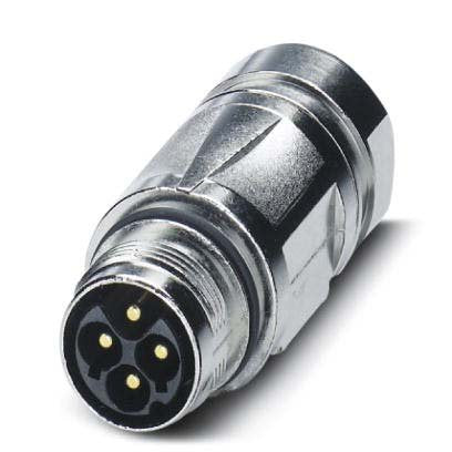 Phoenix Contact - Rundsteckverbinder, feldkonfektionierbar (Industriesteckverbinder) Kupplungssteckverbinder ST-7EP1N8A9003S