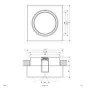 EVN Lichttechnik - Downlight/Strahler/Flutlicht NV EB-Leuchte 618 811 chr 12V 50W max. IP20