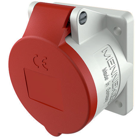 Mennekes - CEE-Anbausteckdose (IEC 60309) Anbaudose TwinCONTACT 1353 16A4p6h400V, IP44
