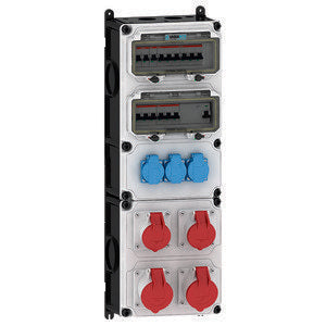 Bals Elektrotech - CEE-Steckdosen-Kombination (IEC 60309) Steckdosen-Kombination 89142 Größe XXL