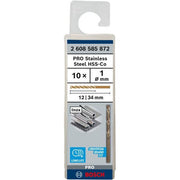 Bosch - Bohrer PRO Stainless Steel HSS-Co 2608585872 Spiralbohrer 1 x 12
