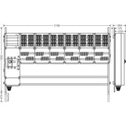 Hensel - Verteilerschrank für Energieversorgung Ladeverteiler Mi EV 11kW 36000 f.36 Ladep. a 11kW