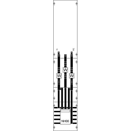 Striebel&John - Zählerfeld Wandlerfeld KA4058 kpl. BH5