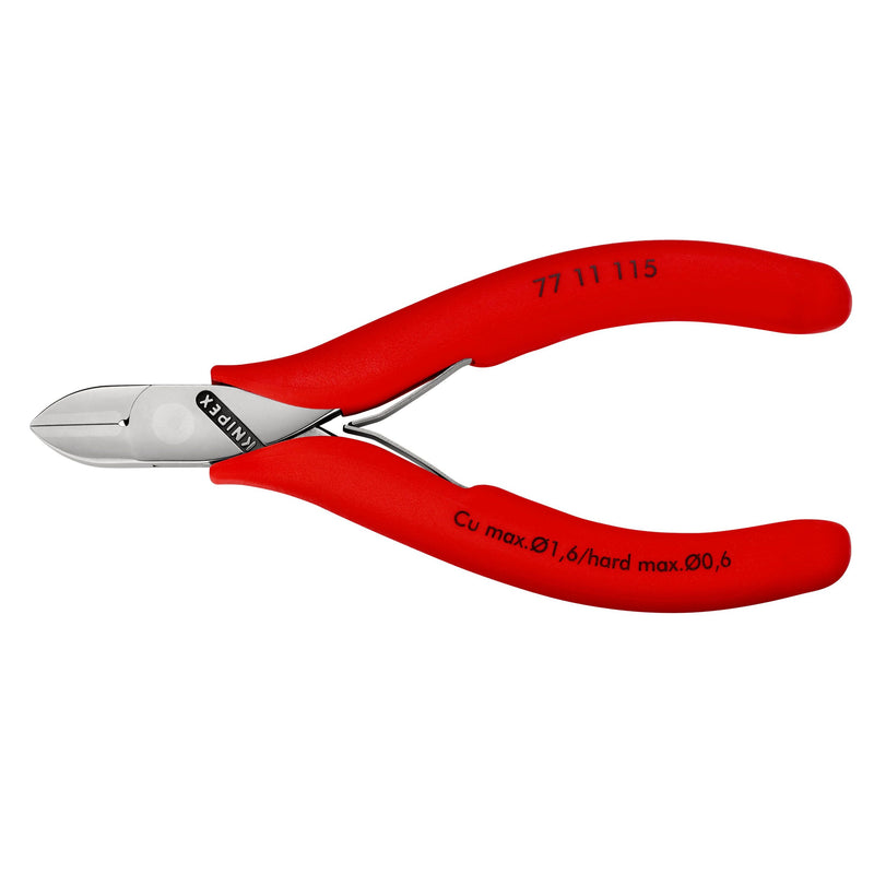 Knipex - Seitenschneider Elektronik-Seitenschneider 77 11 115 spiegelpoliert,115mm