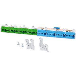 Hensel - Ein- und mehrpolige Klemmenleiste PE-Klemme/N-Trennklemme KV FC 18 NT − 1 Stück by Hensel
