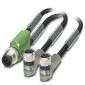 Phoenix Contact - Konfektioniertes Sensor-Aktor-Kabel Sensor-/Aktor-Kabel SAC-3P-M12Y/#1519516 − 5 Stück