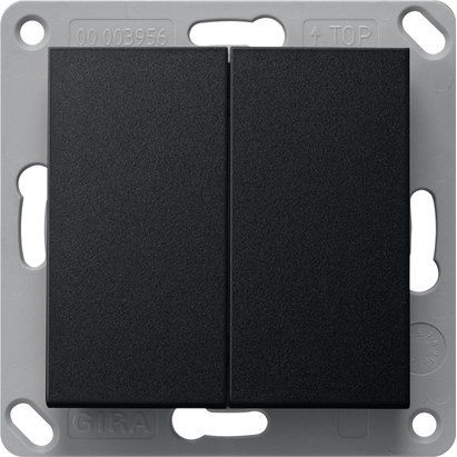Gira - Bedienelement intelligent BT Wandsender 2f sw 2462005