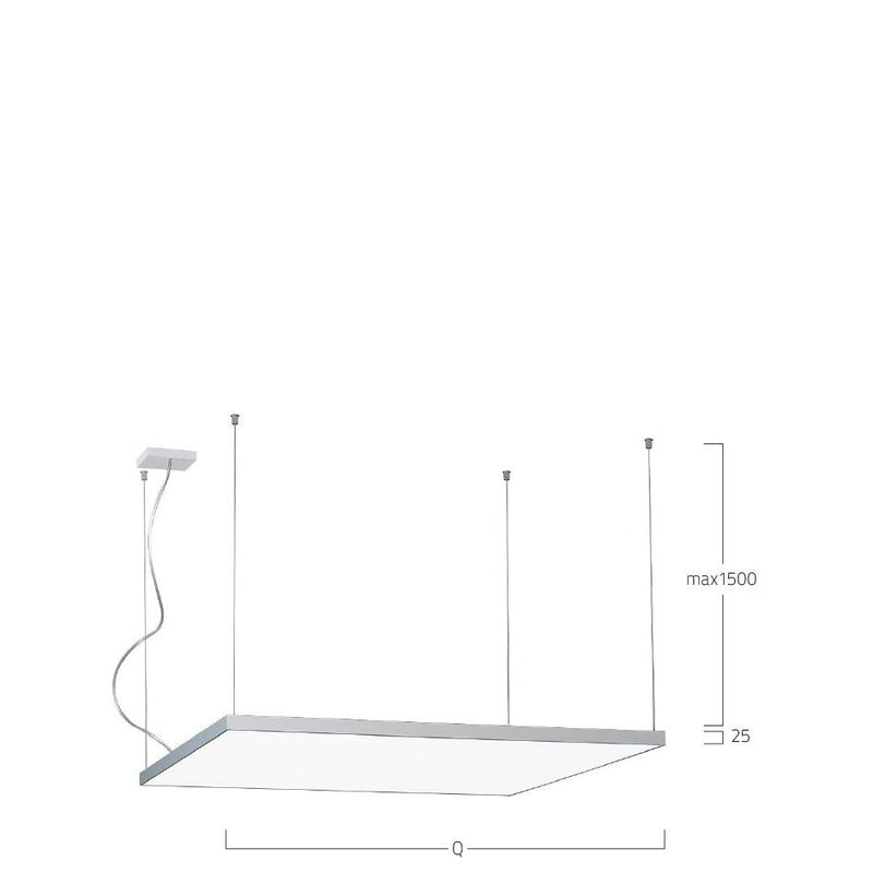Lightnet - Pendelleuchte LED-Pendelleuchte CP6AEE-830H-Q600-K 3000K, d/i