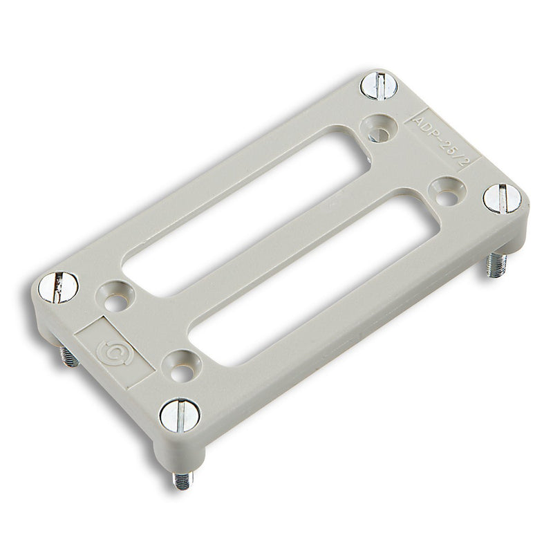 Lapp Zubehör - Adapterplatte für Industriesteckverbinder H-B-10/2XM-D-25 11764301 Trägerrahmen − 10 Stück