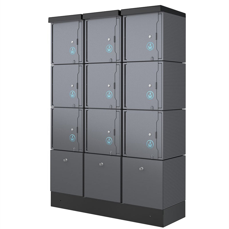 WaltherWerkeE-Mobil - Ladestation E-Mobility E-Bike Ladestation CUBE 986970084 PIN u. RFID-Schließ