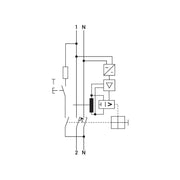 Doepke - Kombination FI-Schalter/Leitungsschutzschalter FI-/LS-Kombination DRCBO4C25/0,03/1NBNK