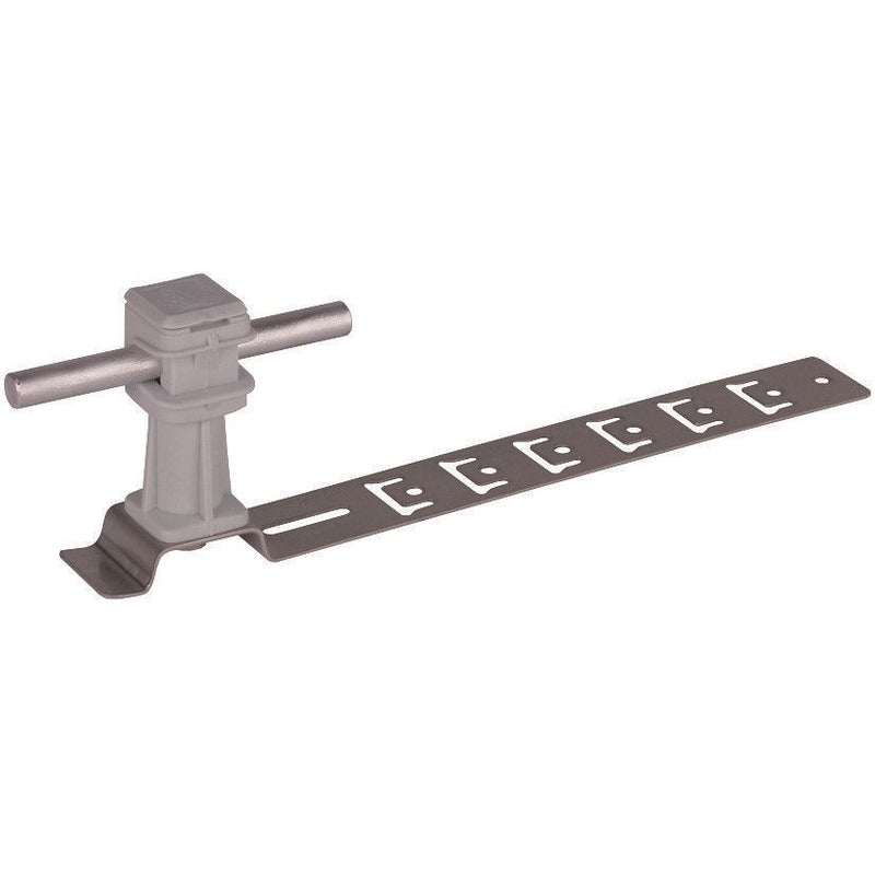 DEHN - Dachleitungshalter für Blitzschutz Dachleitungshalter DLHUS8H36L205GRV2A UNIsnap NIRO/K-grau