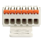 WAGO - Kabelsteckverbinder für Leiterplattensteckverbinder 1-Leiter-Federleiste 27341106327000300000 PushinCAGECLAMP,lgr − 50 Stück