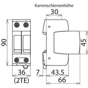 DEHN - Überspannungsableiter für Energietechnik/Stromversorgung ÜS-Ableiter DEHNguard DG M TN 275