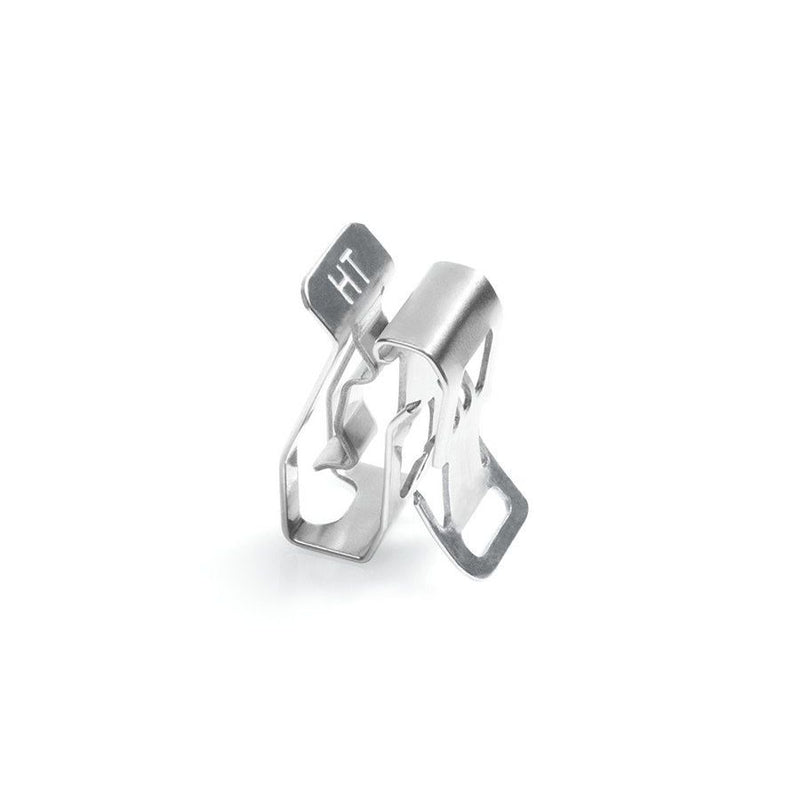 HellermannTyton - Befestigungssockel und -element für Kabelbinder Metal Edge Clip MSC2 MSC2 SS 100 St. − 100 Stück