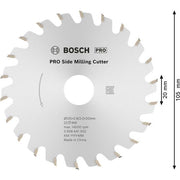 Bosch - Fräser PRO Scheibenfräser, 105 x 3608641002 20 x 2,8 mm 22 Zähne