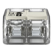 WAGO GmbH & Co. KG - Steckklemme COMPACT-Verbindungsklemme 221-682 Ex e,transparent − 50 Stück