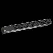 Bachmann - Power distribution unit (PDU) 19Zoll Steckdosenleiste 8f 333.815 1HE, mit Klemme